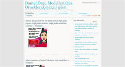Desktop Screenshot of dantelorguleri.com